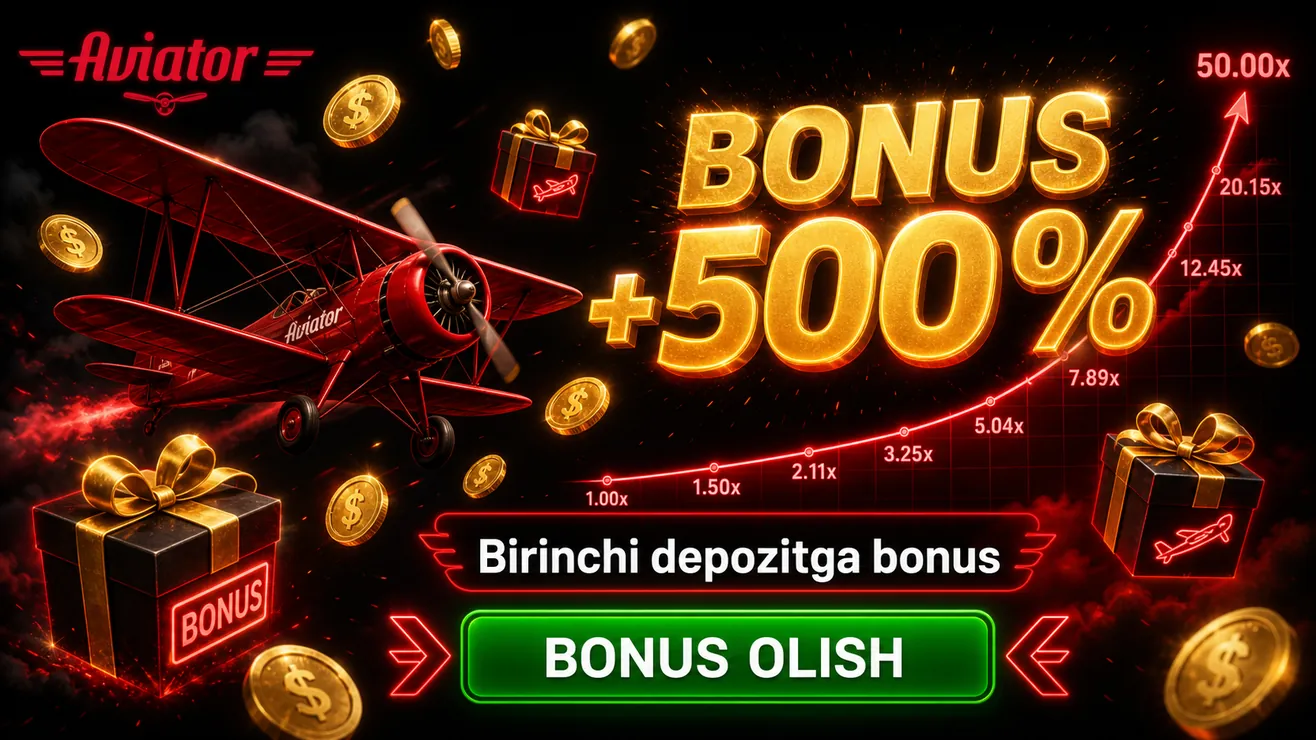 Aviator bonuslari 2026: Mostbet, 1xBet, Pin-Up, 1Win, Linebet taqqoslash jadvali